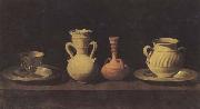 Francisco de Zurbaran Still Life with Pottery oil painting